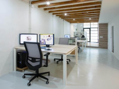 Proyecto y colocación de mobiliario nuevo Despacho Arquitectura Barcelona